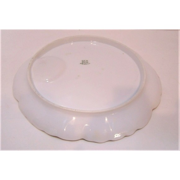 Unusual CFH GDM Limoges Demitasse Cup and Toast Snack Set Pastels Seashells - Picture 5 of 9